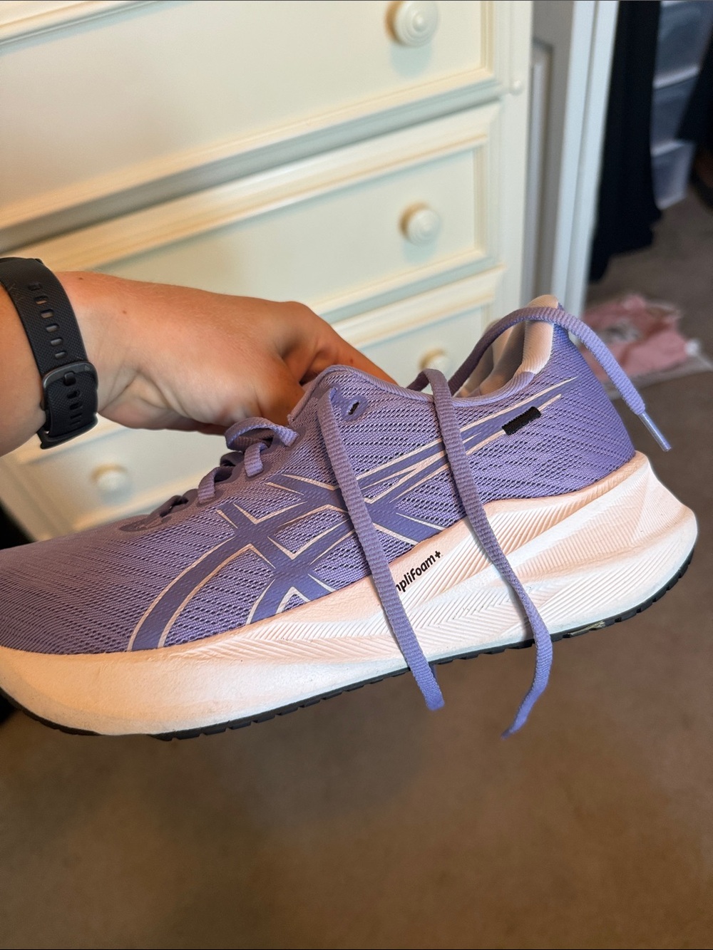 Asics Purple Women's Running Shoes - Picture 10 of 11